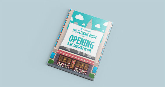 Cover of the ultimate guide to opening a restaurant in NYC