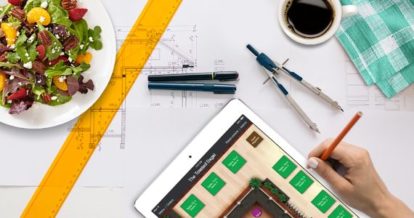 blueprints, plans and drafting tools